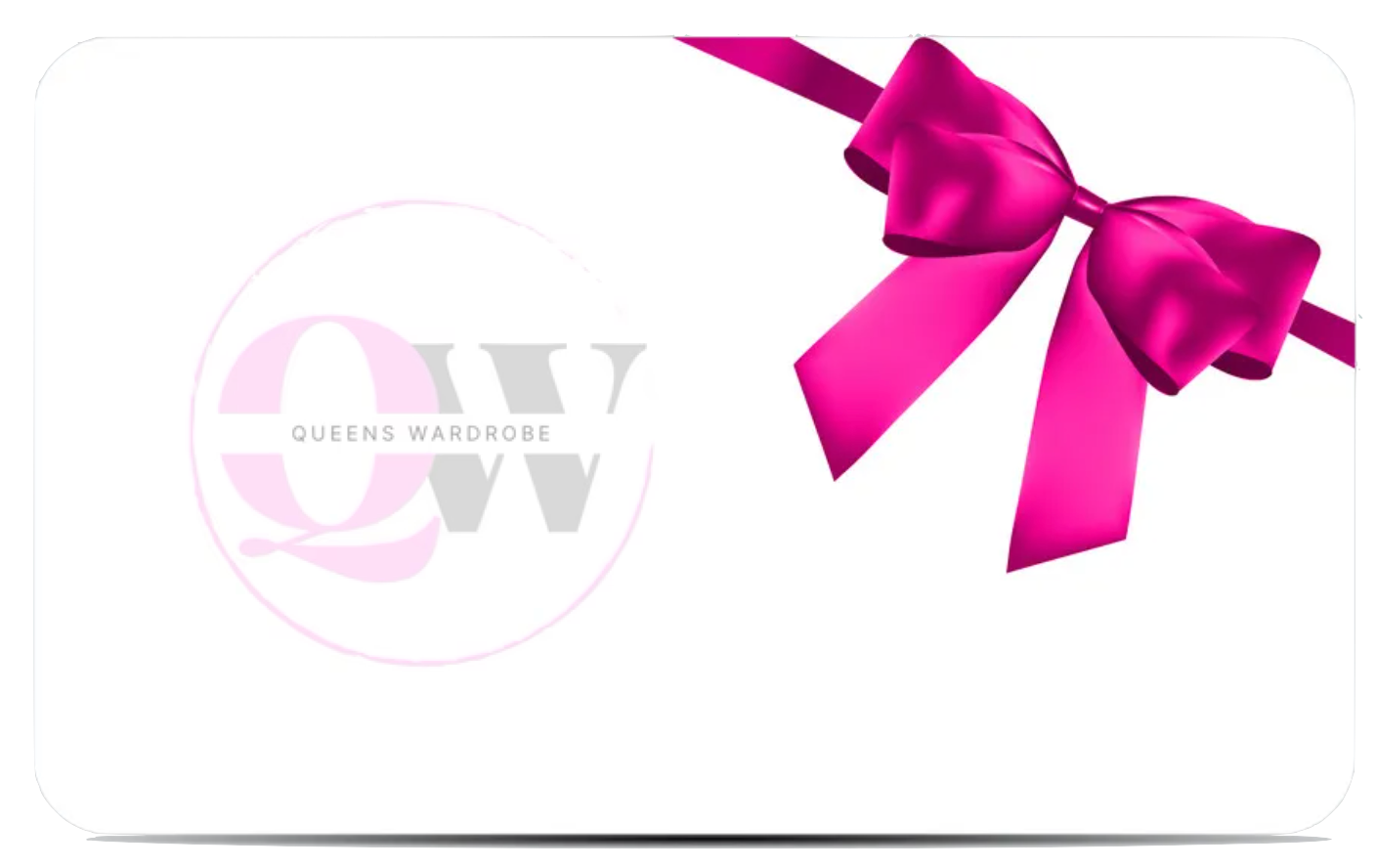 Queens Wardrobe cadeaubon