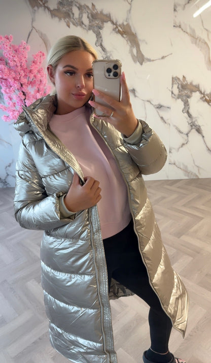 Metalic gold jacket
