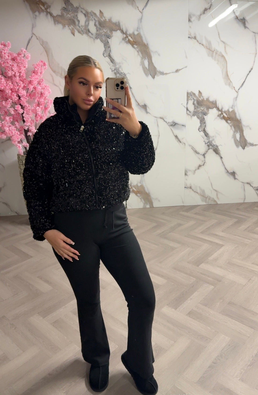 Glamour jacket black