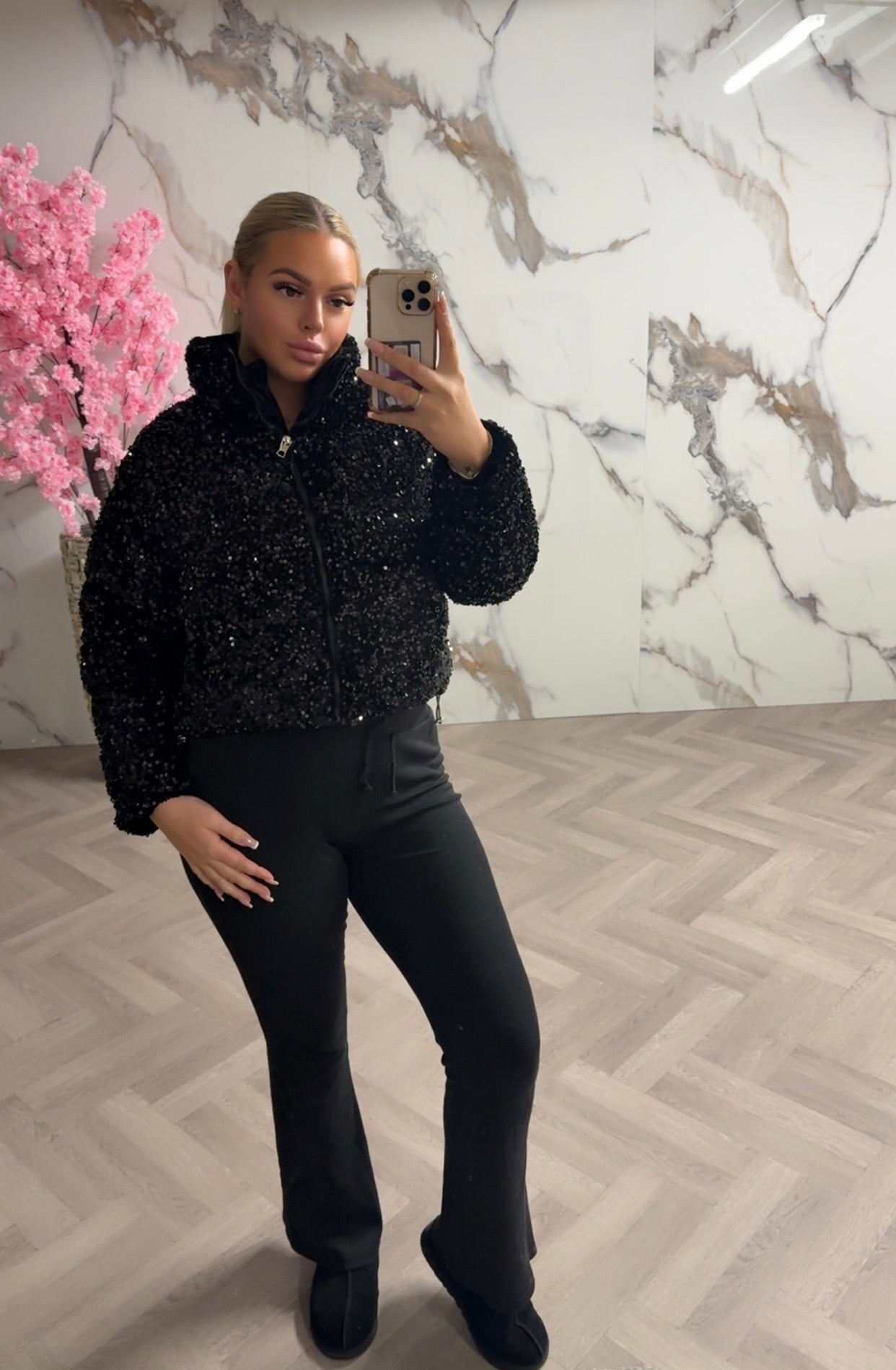 Glamour jacket black