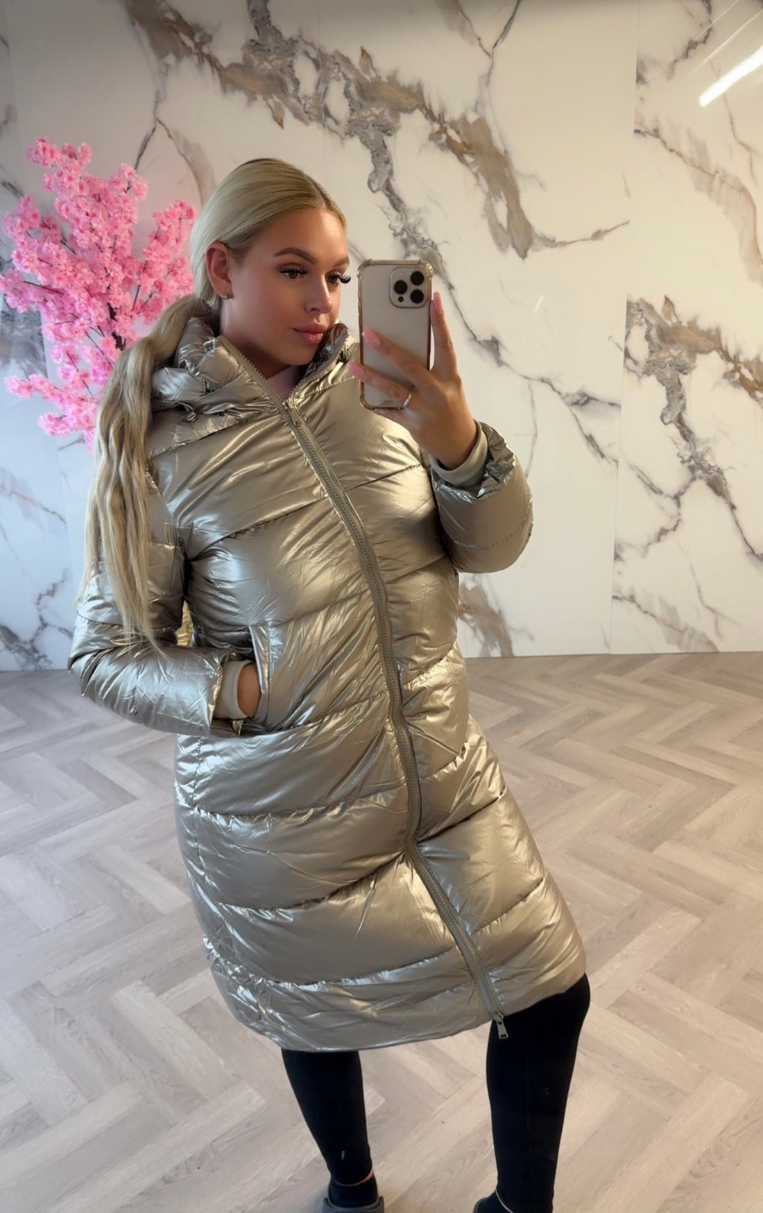 Metalic gold jacket