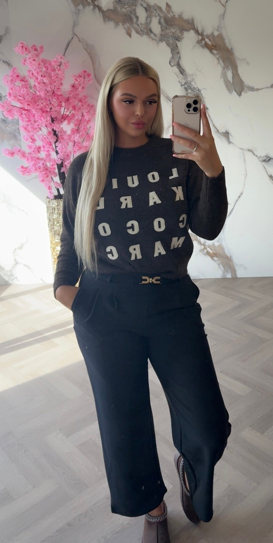 Louis sweater brown