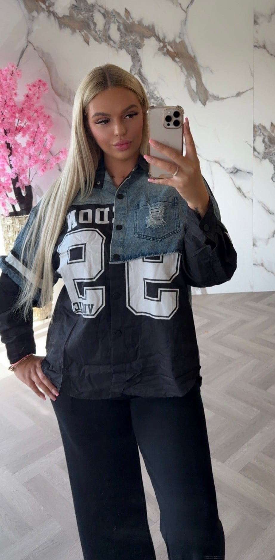 Spijker blouse black